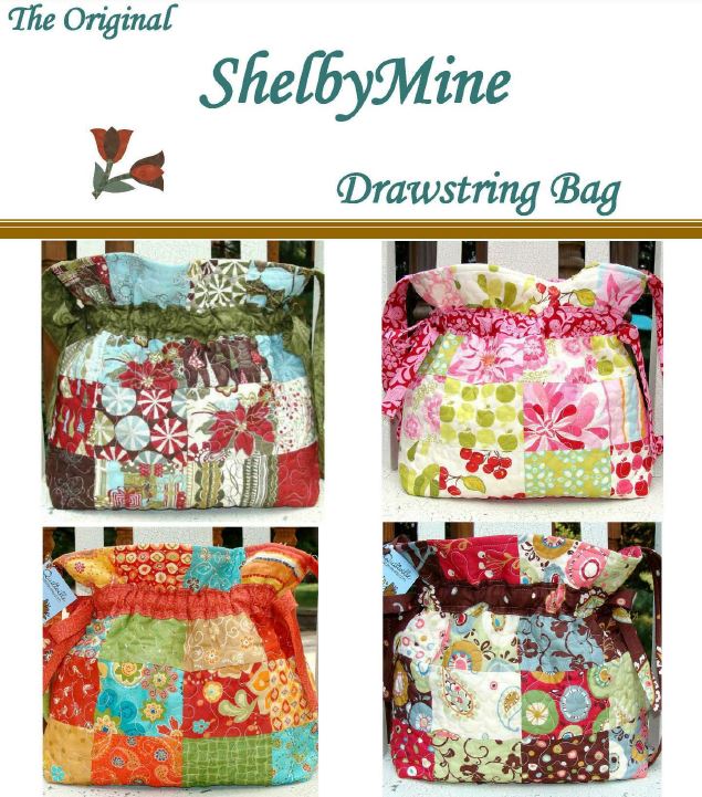 Shelby Mine Bag -  Quilting & Patchwork Bag Patterns