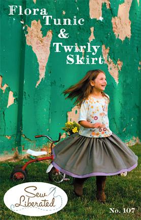 Flora Tunic & Twirly Skirt - by Sew Liberated - Clothing Pattern
