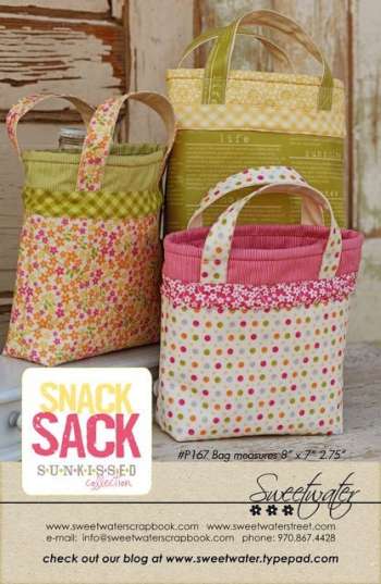 Snack Sack - by Sweetwater - Bag Pattern