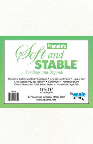 Annie Soft and Stable 36" x 58"- for Bag Making - Sewing - Craft