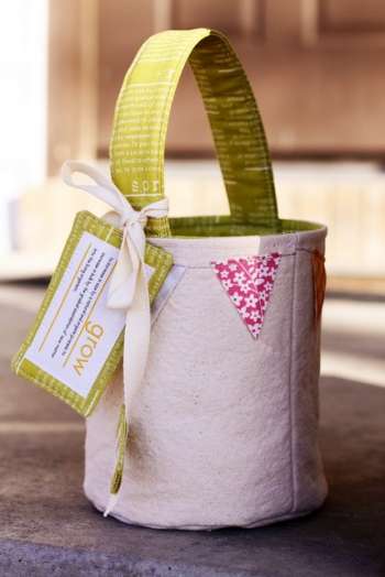 Spring Pail - by Sweetwater - Bag Pattern