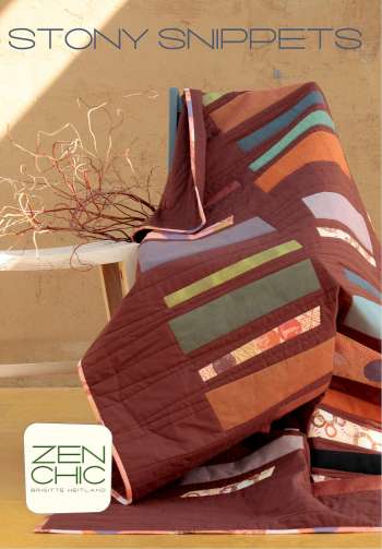 Stony Snippets - by Zen Chic - Modern Quilting Patchwork Pattern