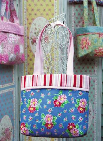 Strippy Tote - by Kookaburra Cottage Quilts - Bag Pattern