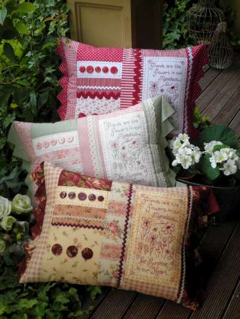 Sunshine In Our Heart - by Sally Giblin - Cushion Pattern