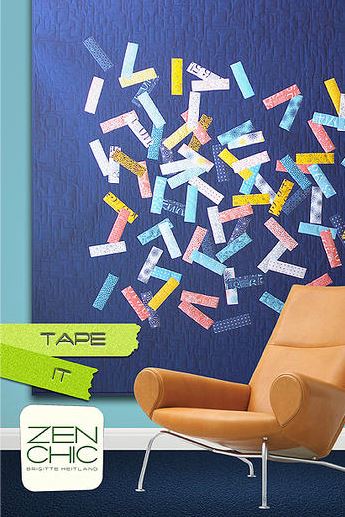 Tape It - by Zen Chic -  Modern Patchwork & Quilting Pattern