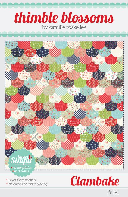 Clambake - by Thimble Blossoms - Patchwork Quilting Patterns