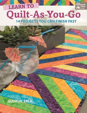 Learn to Quilt-as-you-go - Patchwork Quilting Book