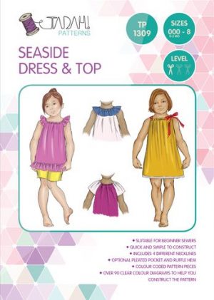 Seaside Dress & Top - Tadah - Childrens Clothing Patterns