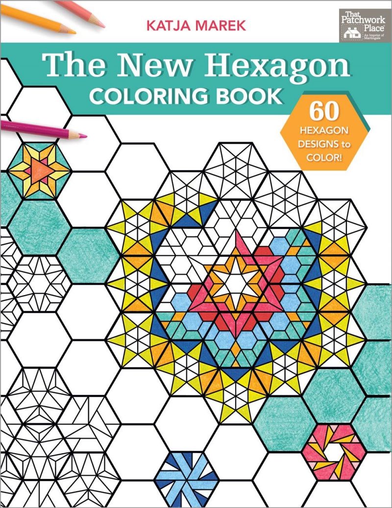The New Hexagon Coloring Book - Katja Marek -  Book