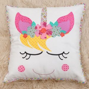 Unicorn Dreams - Tied with a Ribbon - Patchwork Cushion Pattern