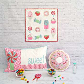 Sweet Treats - Tied with a Ribbon - Patchwork Cushion Pattern