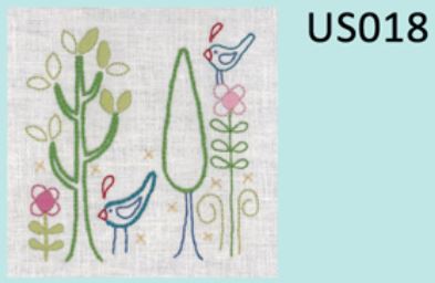 United Stitches #18 Mini Stitchery -  by Rosalie Quinlan