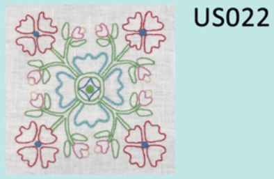 United Stitches #22 Mini Stitchery -  by Rosalie Quinlan