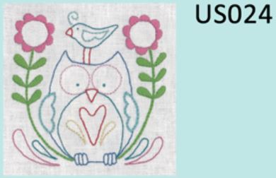 United Stitches #24 Mini Stitchery -  by Rosalie Quinlan