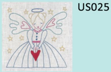 United Stitches #25 Mini Stitchery -  by Rosalie Quinlan
