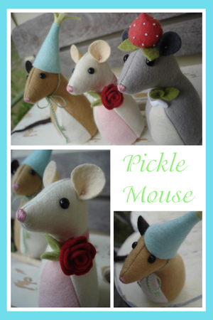 Pickle Mouse - by May Blossom - Pattern