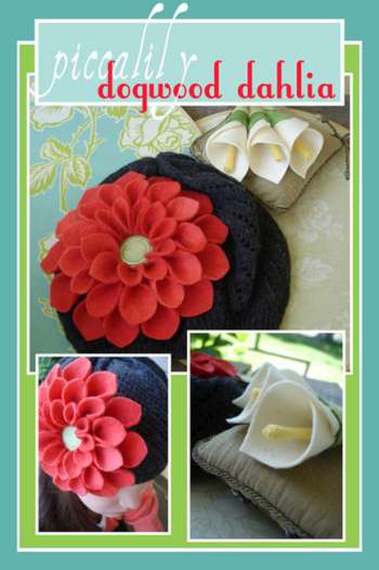 Piccalily Dogwood Dahlia - by May Blossom - Pattern
