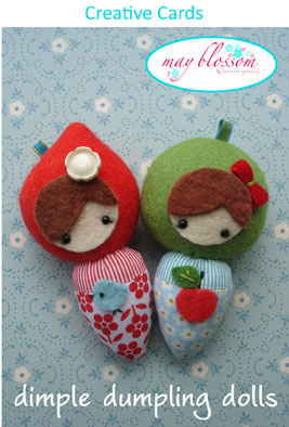 Dimple Dumpling Dolls - by May Blossom - Creative Card