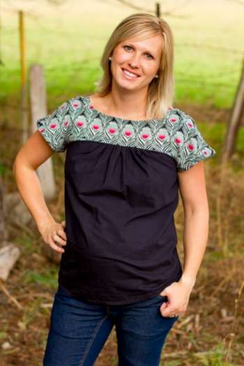 Waterfall Blouse - by Make it Perfect -Ladies Clothing Patterns