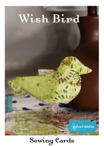 Wish Bird - by Valroi Wells - Sewing Card