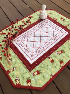 Wishes for Christmas - by Gail Pan Designs - Patchwork  Pattern