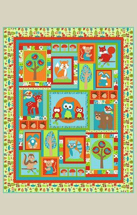 Woodland Park  - by Kids Quilts - Patchwork & Quilting Pattern