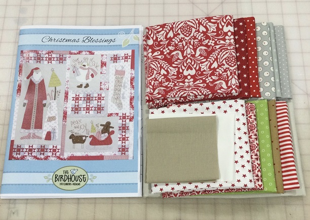 Christmas Blessings KIT - by The Birdhouse - Quilt Pattern