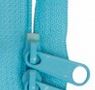 Annie Zipper Pull Parrot Blue - for Bag Making Sewing  Craft