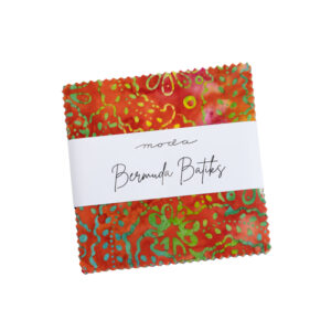 Bermuda Batiks Charm Pack patchwork and quilting fabrics by Moda Fabric
