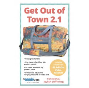 Get Out of Town 2.1 Bag Pattern by Annie.com