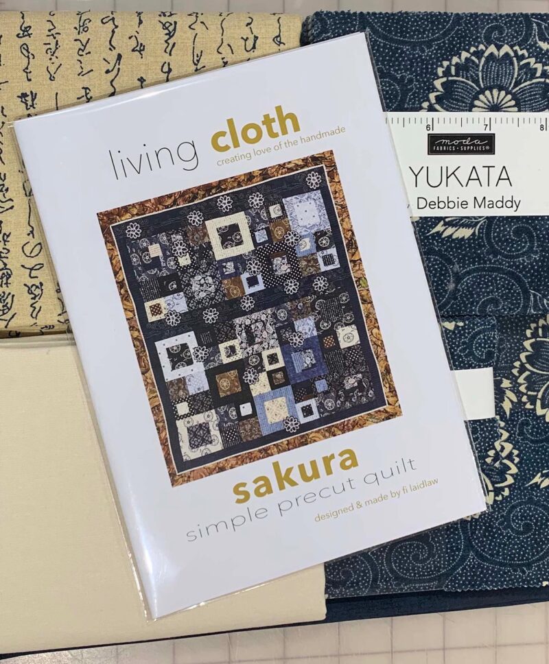 Sakura Quilt Pattern & Kit by Fi of Living Cloth
