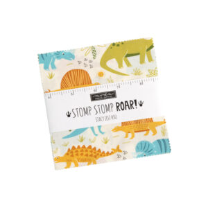 Stomp Stomp Roar Charm Pack by Stacey Iest Hsu for Moda Fabrics