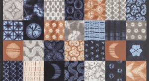 Kawa 48089-13Patchwork Fabric by Debbie Maddy for Moda Fabrics