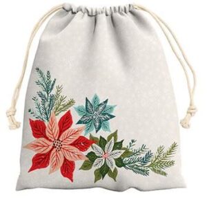 Cheer & Merriment Bag - Poinsettia By Fancy That Design for Moda Fabrics