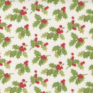 Christmas Stitched 20442-11 by Figtree & Co for Moda Fabrics Applique, patchwork and quilting fabric