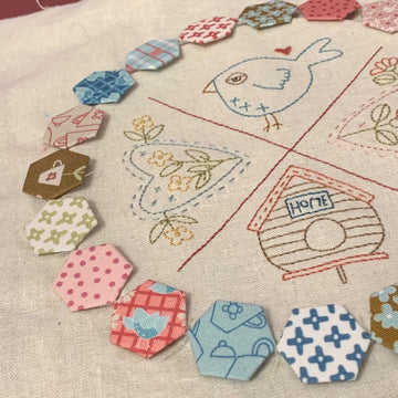 Owl & Hare Hollow Quilt featured in the Homespun BOM 2023