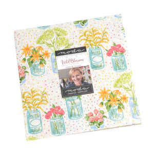 Wild Blossoms Layer Cakes by Robin Pickens for Moda Fabrics.