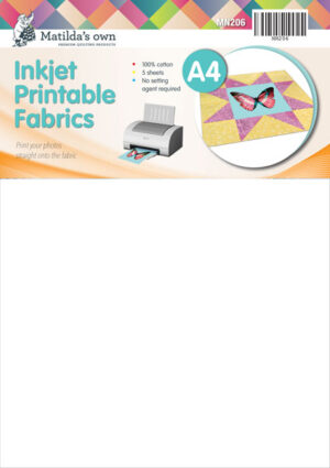 Inkjet Printable Fabric - A4 - Matilda's Own