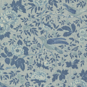 Bleu De France 13930-15 by French General for Moda Fabrics Applique, patchwork and quilting fabri