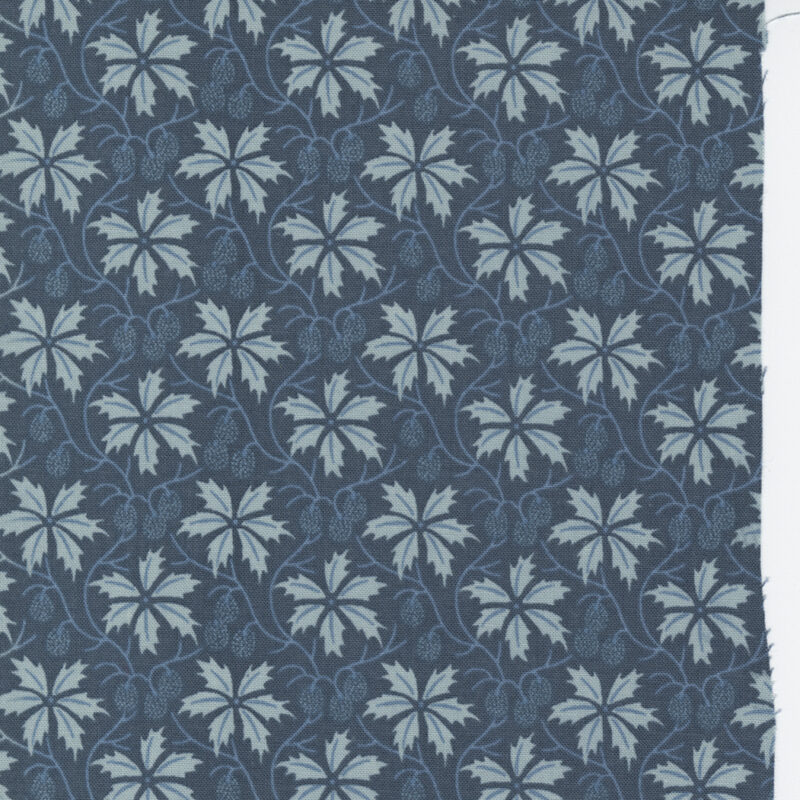 Bleu De France 13934-17 by French General for Moda Fabrics Applique, patchwork and quilting fabric