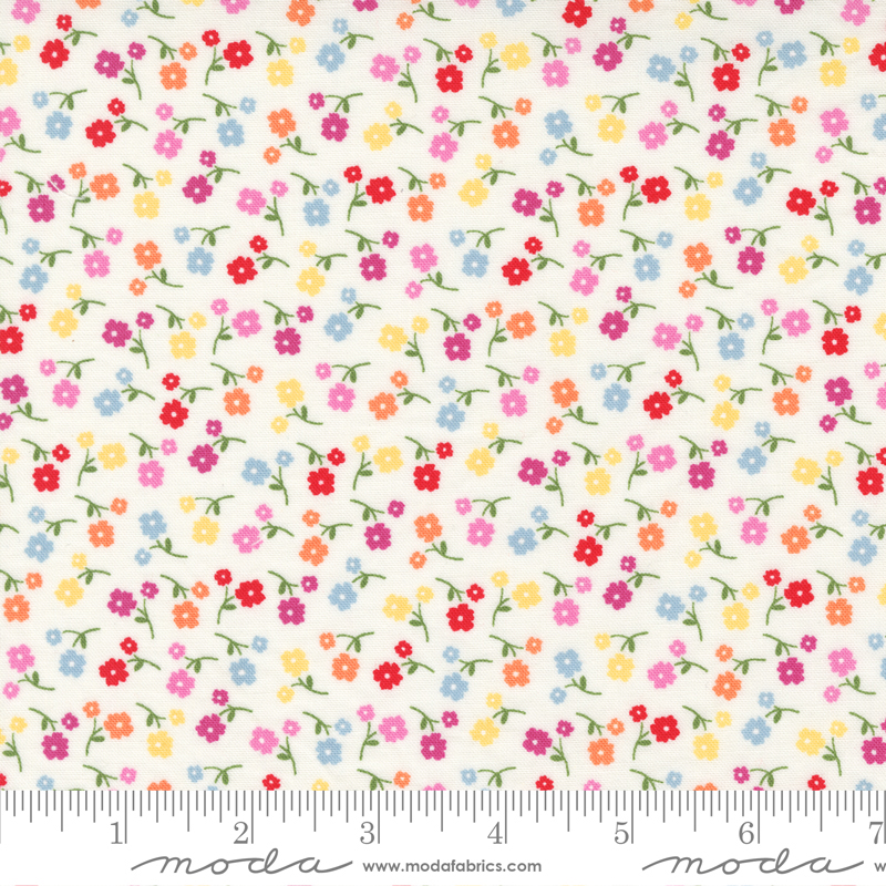 Zinnia 24134-11 by April Rosenthal for Prairie Grass Quilts  for Moda Fabrics Applique, patchwork and quilting fabric