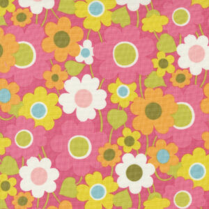 Flower Power 33712-14 Range by Maureen McCormick for Moda Fabrics. Applique, patchwork and quilting fabric
