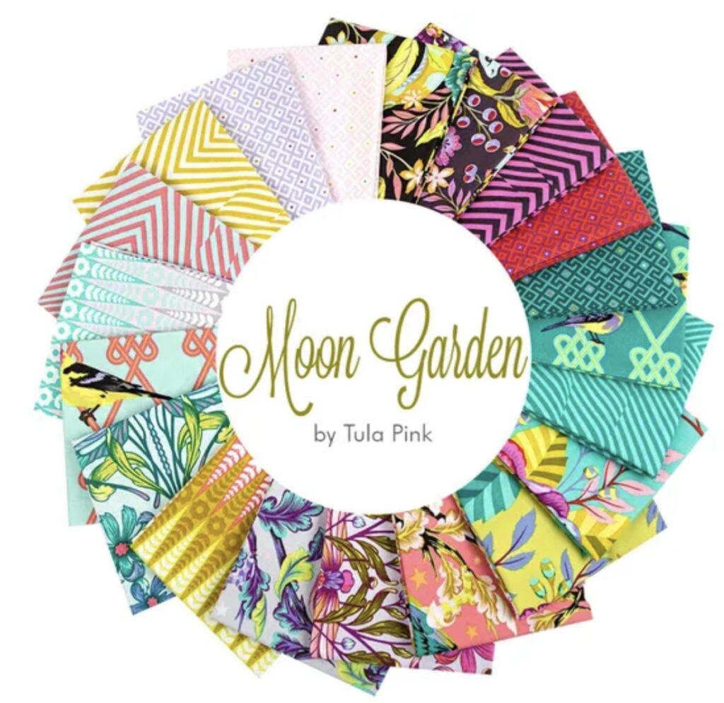 -Tula Pink Moon Garden FQ Bundle - Patchwork Fabric