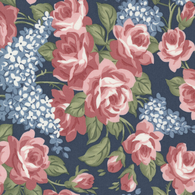 Sunnyside 55280-12 by Camille Roskelly for Moda Fabrics Applique, patchwork and quilting fabric.