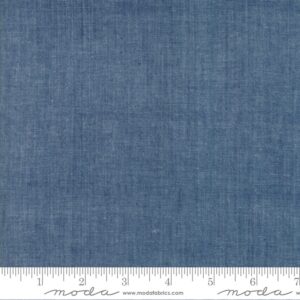 Moda Chambray Indigo 12051-13 by Moda Fabrics Applique, patchwork and quilting fabric