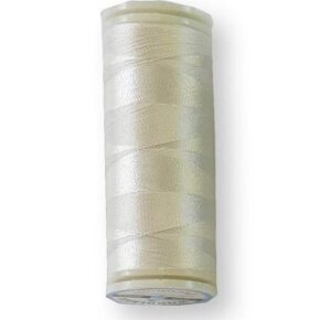 Wonderfil thread Decobob  250 m Reel - Antique White 80 wt Sue Daley Designs - Sewing Notions 250m Reel.  Perfect for that EPP sewing...