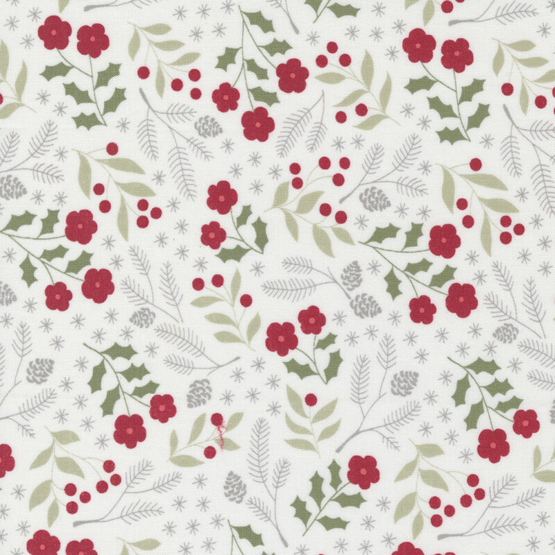 Christmas Eve 5181-11 by Vanessa Goertzen of Lella Boutique for Moda Fabrics Applique, patchwork and quilting fabric