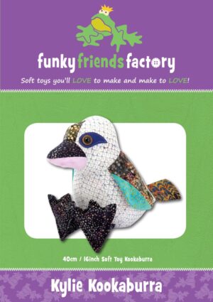 Kylie Kookaburra Softy patterns by Funky Friends Factory