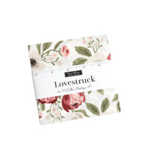 Lovestruck Charm Square Applique, patchwork and quilting fabrics. Range by Lella Boutique for Moda Fabrics. 