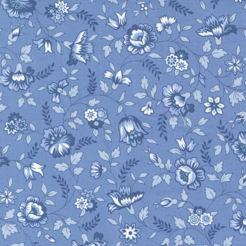 Blueberry Delight 3031-15 by Bunny Hill Designs for Moda Fabrics Applique, patchwork and quilting fabric